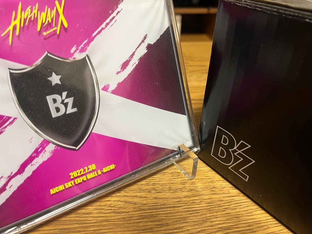 B'z Highway X 愛知 アクリルスタンド 会場限定楽屋プレート