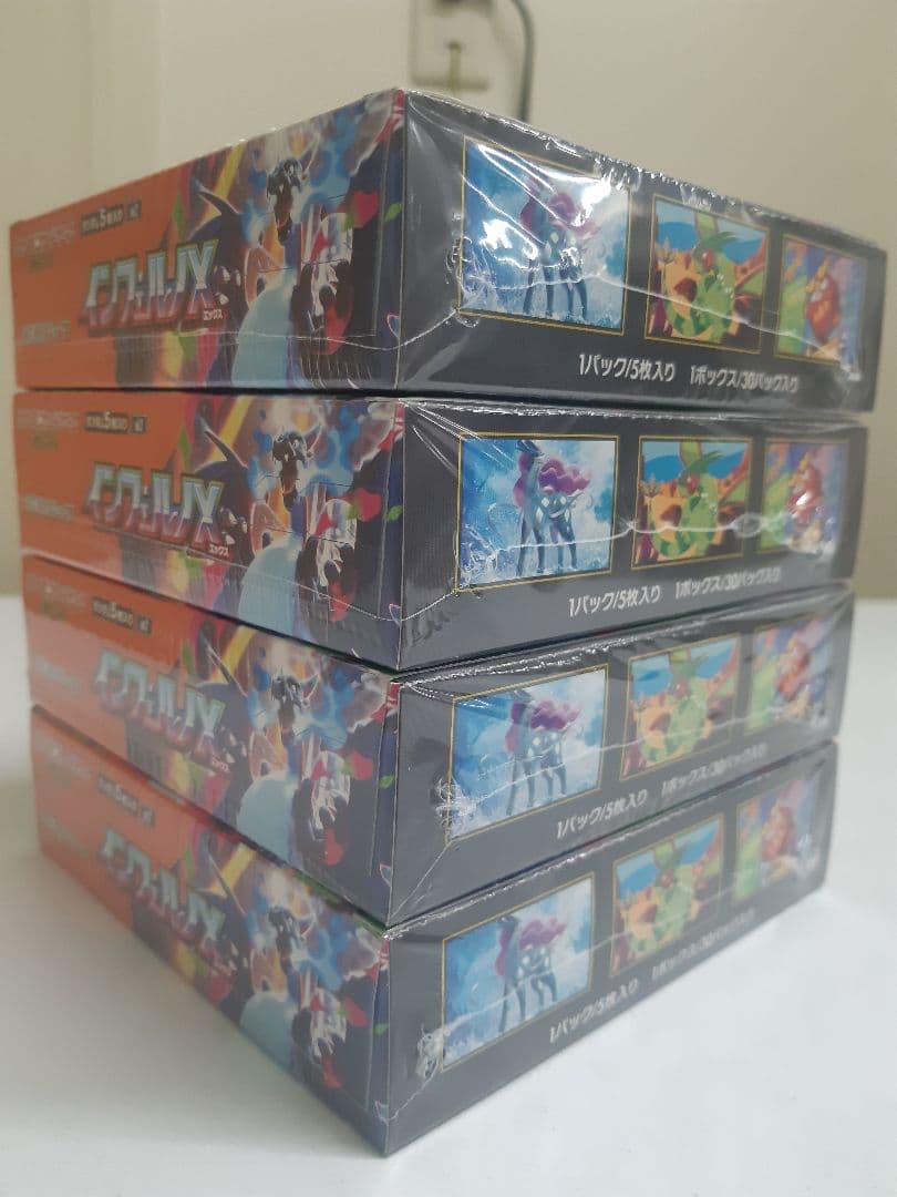 ポケモンカード　インフェルノX　4BOX　シュリンク付き