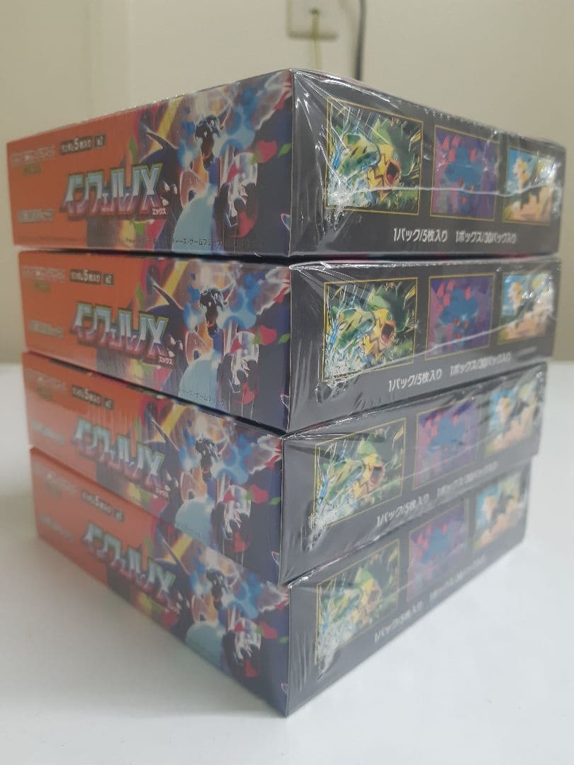 ポケモンカード　インフェルノX　4BOX　シュリンク付き