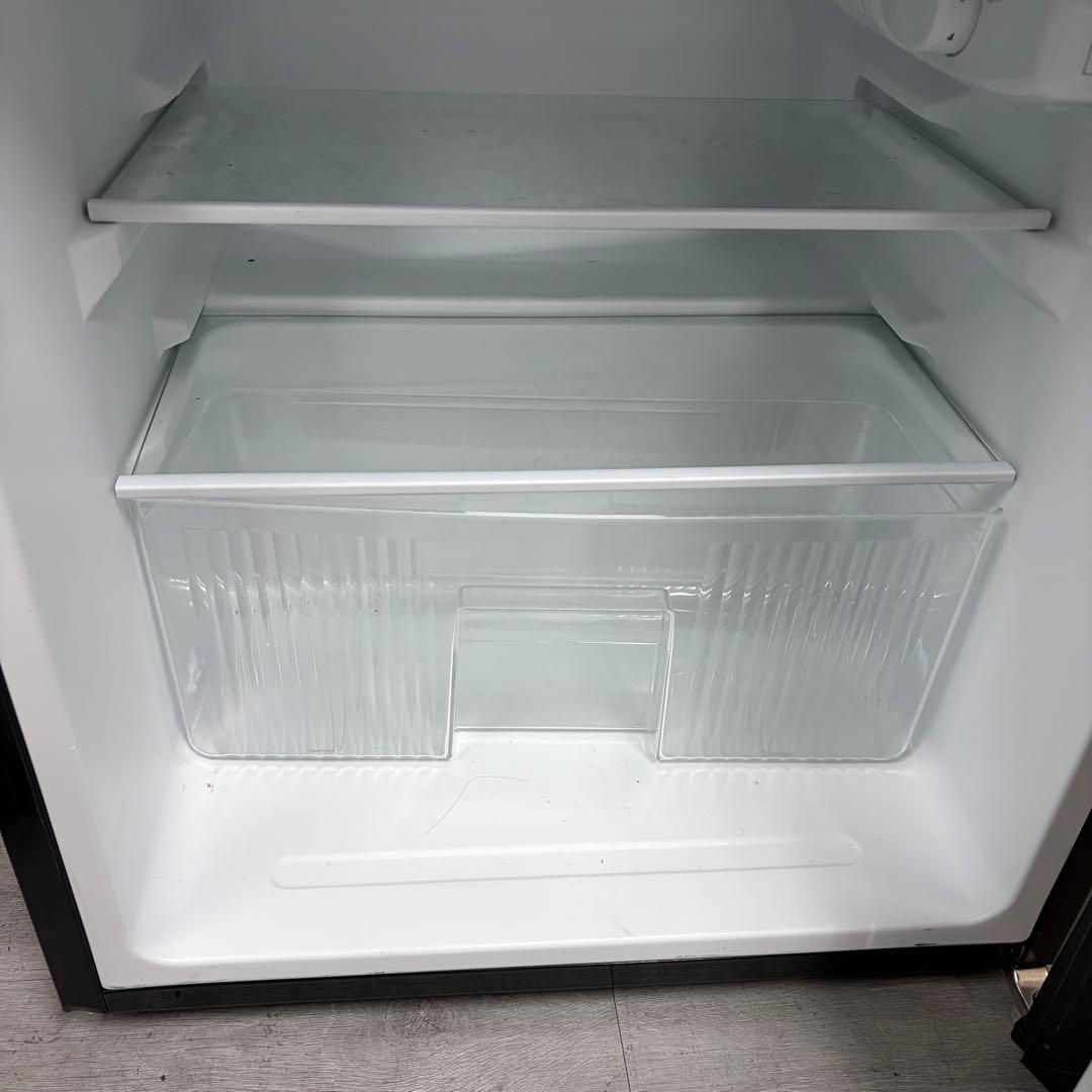 2024年製 コンフィー ノンフロン冷凍冷蔵庫 2ドア RCT90BL(E)