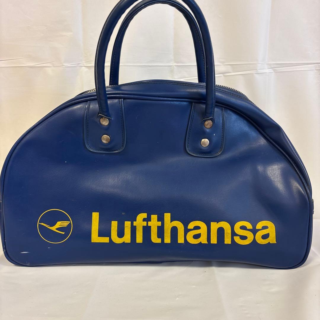ルフトハンザ航空 ボストンバック 珍品 - メルカリ