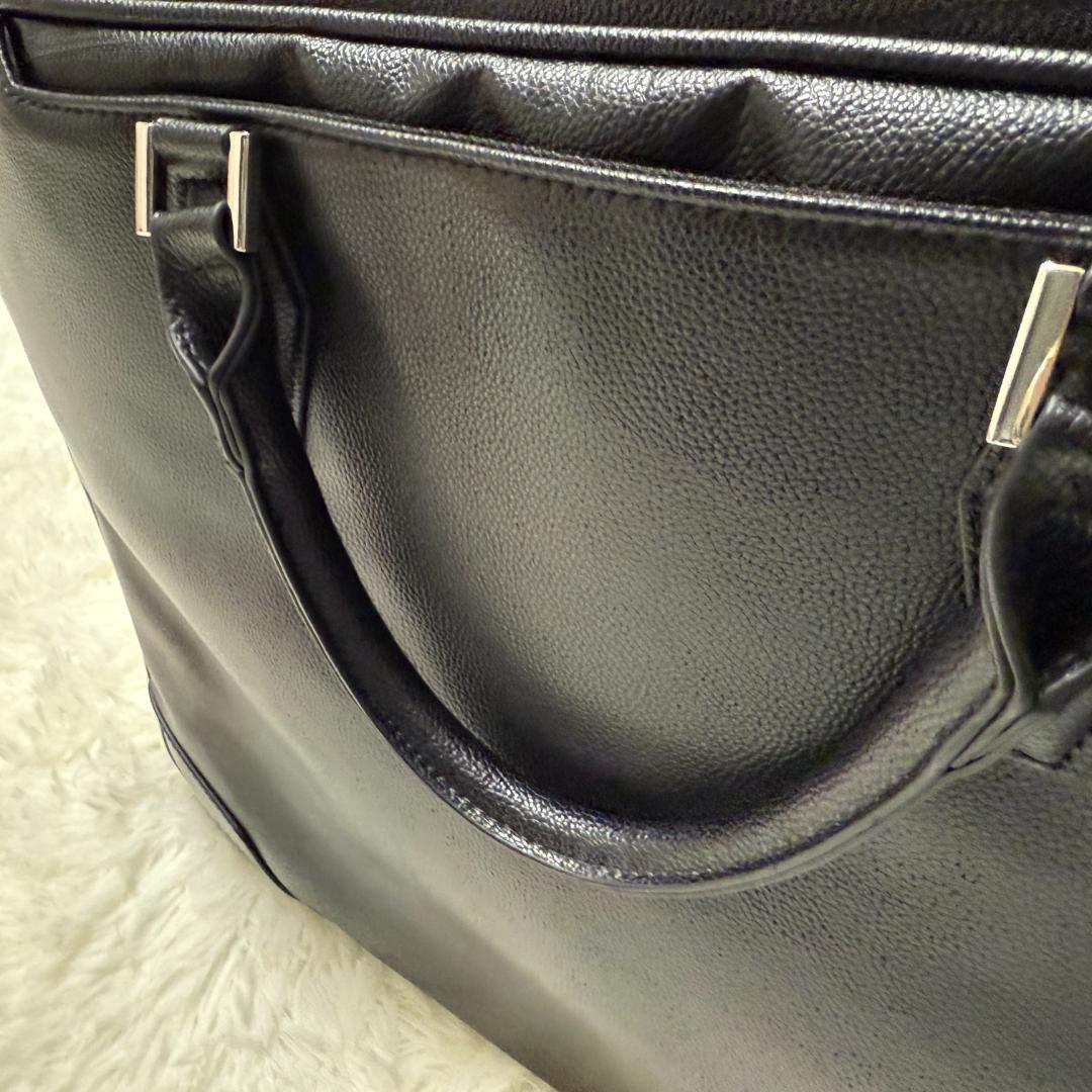 未使用品　SHIPS シップス　ビジネスバッグ　ブリーフケース　ブラック　メンズ