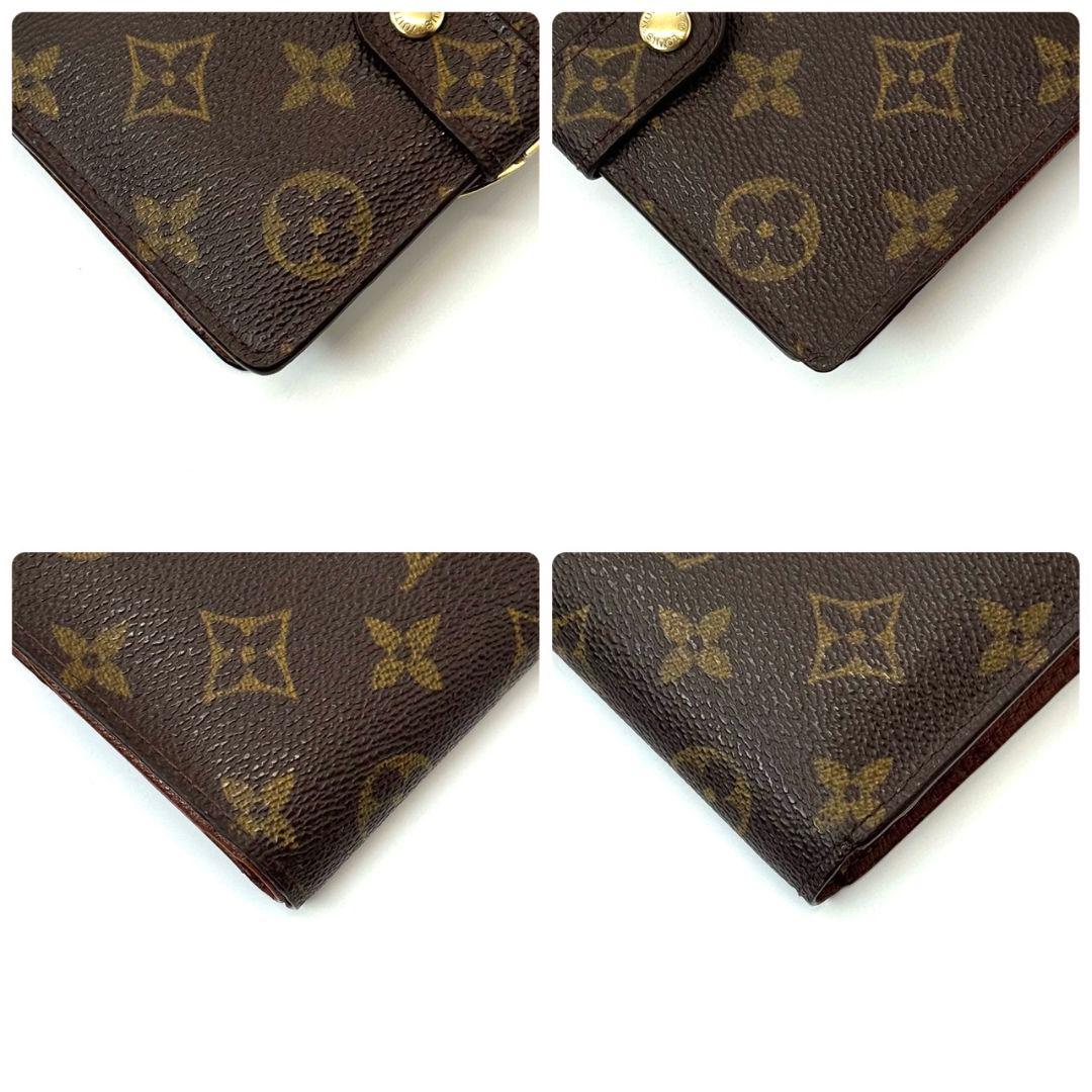 良品 ルイヴィトン モノグラム ポルトモネ ビエ ヴィエノワ がま口 財布