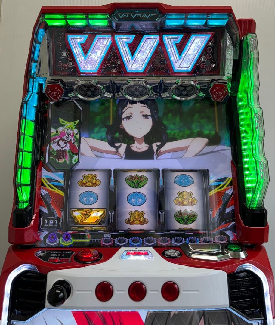 パチスロ実機【L ヴァルヴレイヴ】スマスロユニット付 無段階