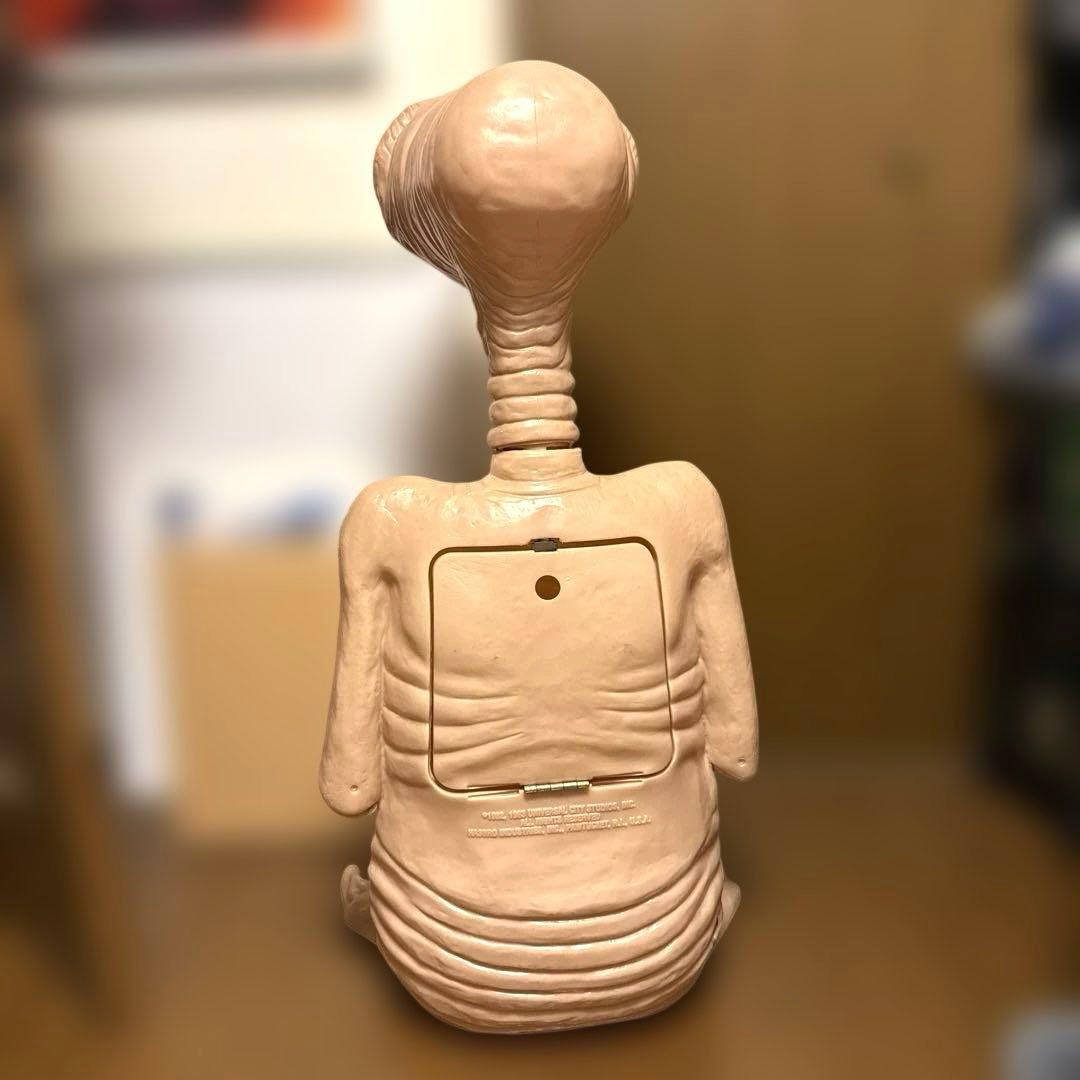 当時物 1983年製 E.T. 等身大 ランドリーボックス フィギュア 極美品