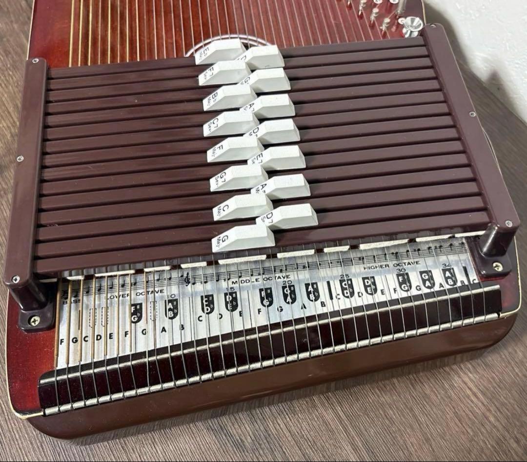 【希少美品】東海楽器 クロマハープ アコースティックオートハープ