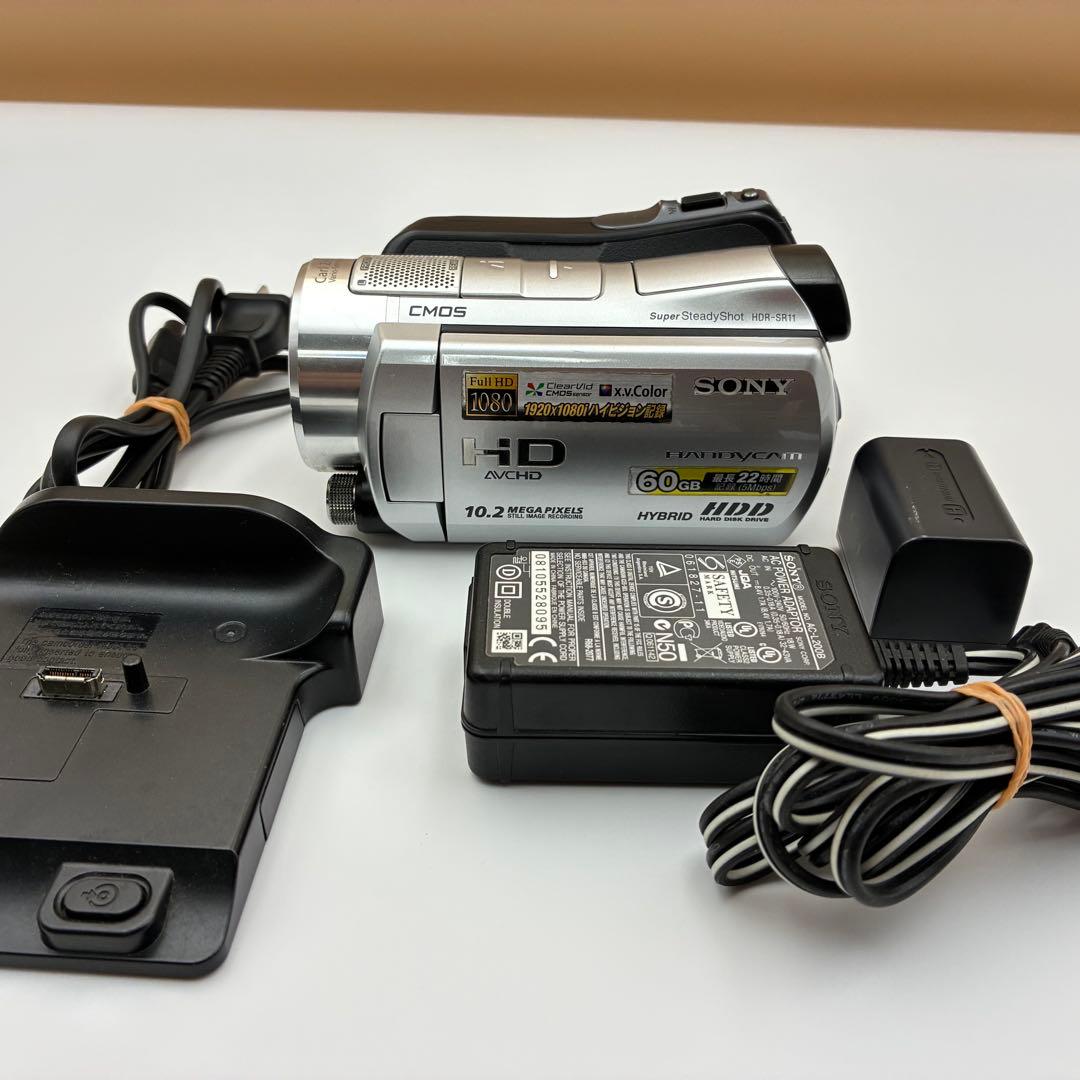 【美品】SONY ハンディカム HDR-SR11 フルHD 動作品 ソニー