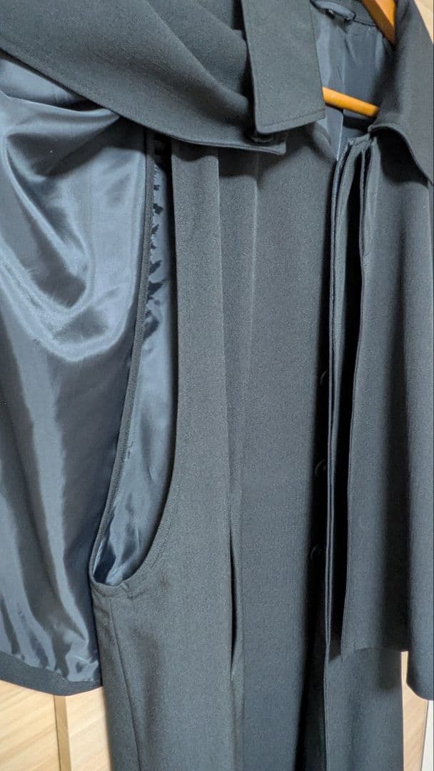 トンビコート　インバネスコート　М　黒