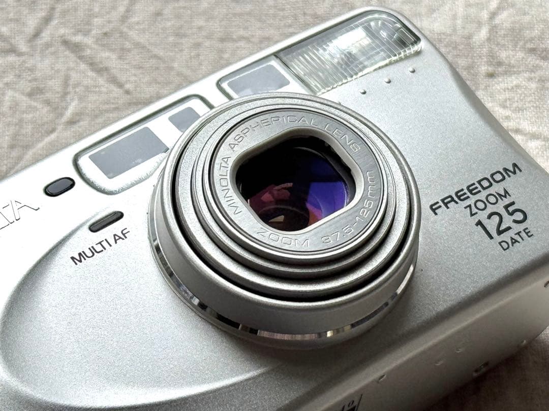 ⌘完動品！ 作例あり、電池付き！ MINOLTA FREEDOM 125⌘