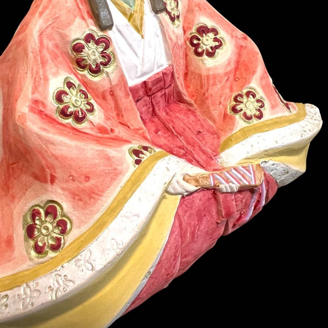 【22時間限定SALE】北岡秀雄作 「雛人形 雅」 陶芸 ／早い者勝ち／在庫処分