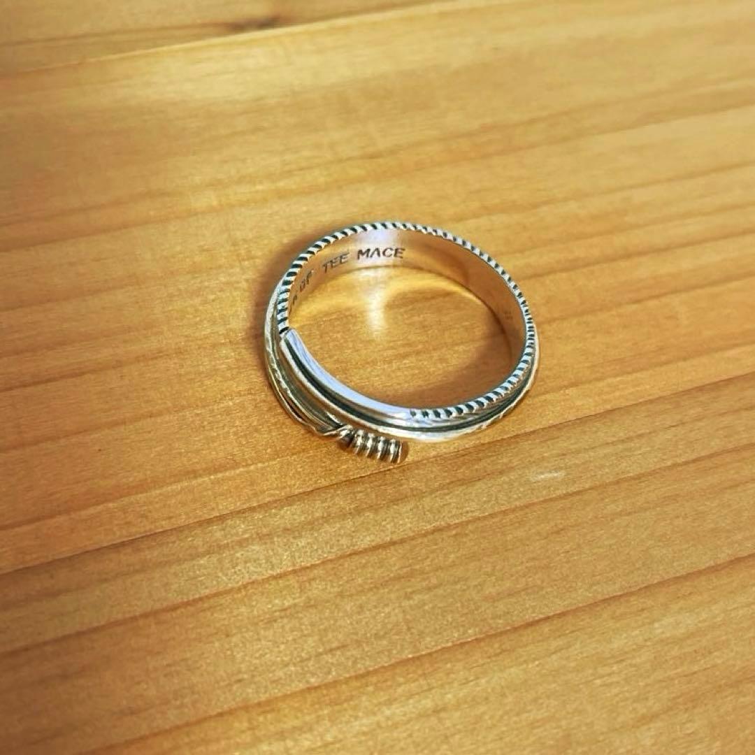 TEE MACEフェザーリング　インディアンジュエリー　ナバホ　17号