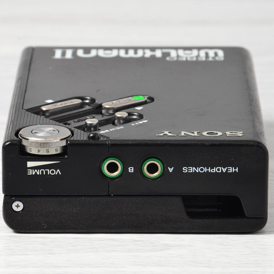 SONY WALKMAN WM-2 カセットウォークマン ブラック 整備済