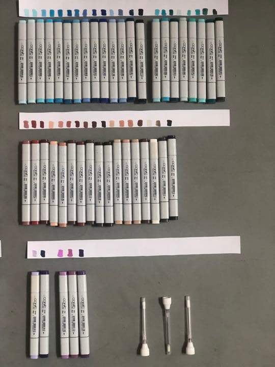 コピック クラシック 157本&バリオスインク15本セット コピック 157本