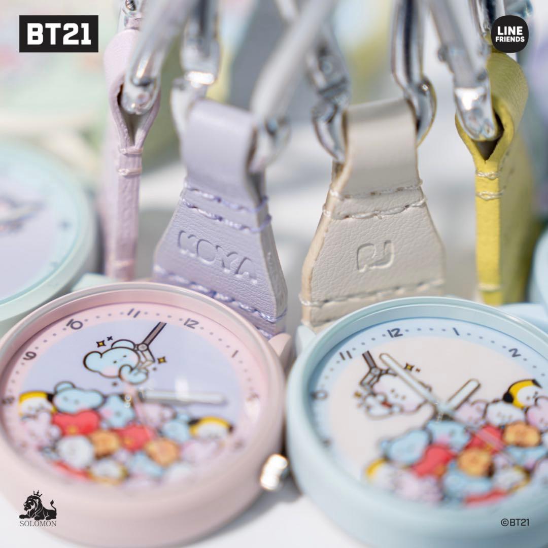 BT21 minini 【RJ】 カラビナウォッチ / フックウォッチ - メルカリ