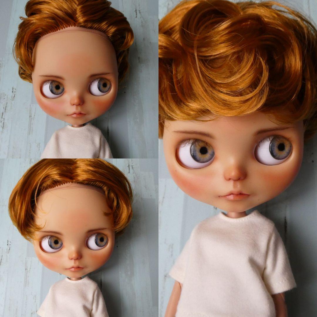 2024 カスタムドール ブライス アイシードール 男の子 褐色肌 小麦肌