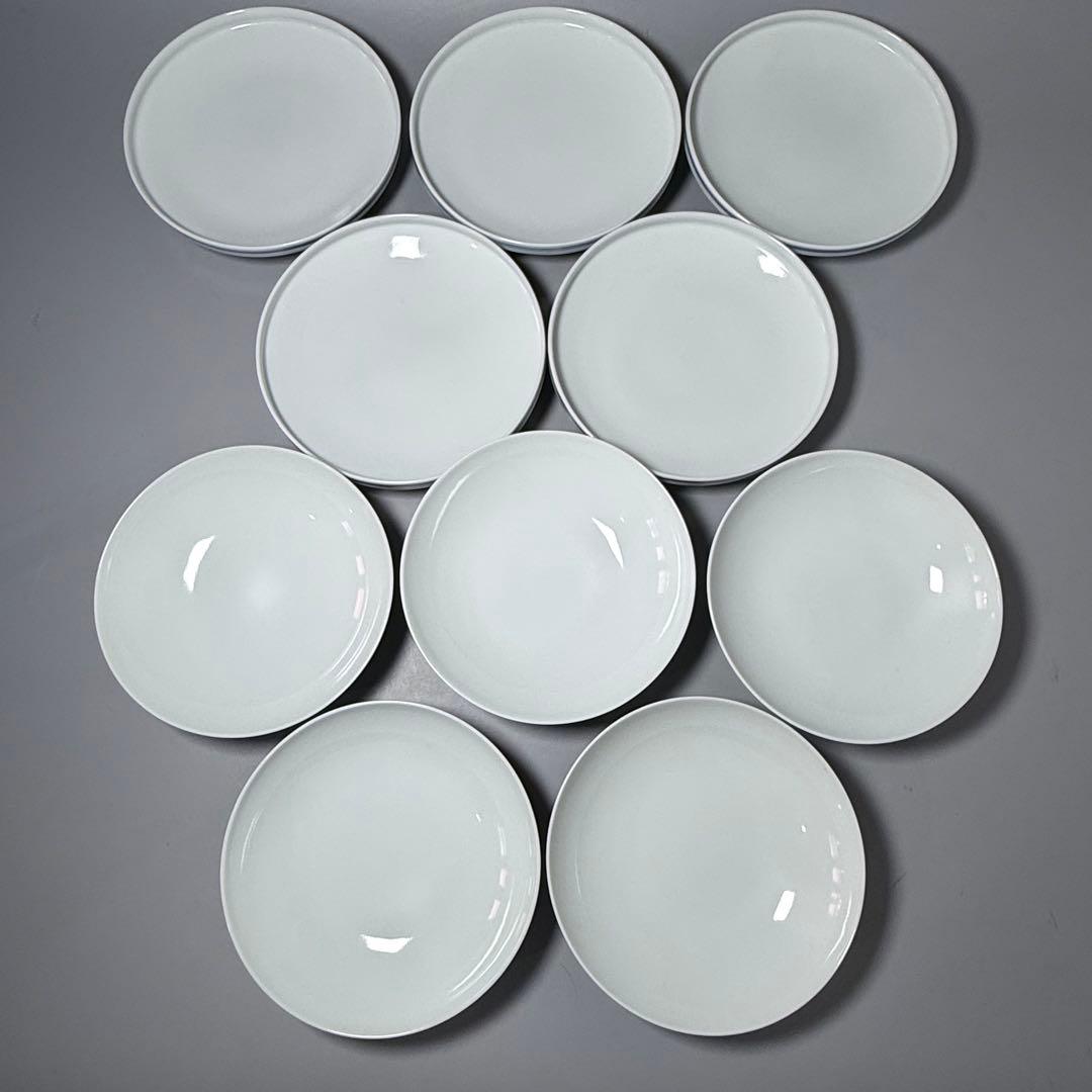 人間国宝 十三代 今泉今右衛門 錦 野菜絵蓋物 五客 共