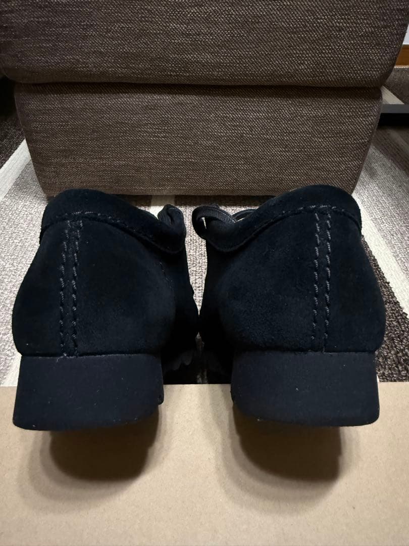 clarks ワラビークラークス　GORE-TEX 黒　UK7.5 26cm