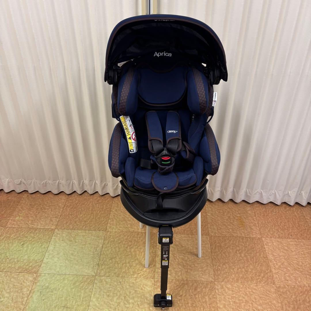 クリーニング済　アップリカ　フラディア　グロウ　ISOFIX　360°セーフティ