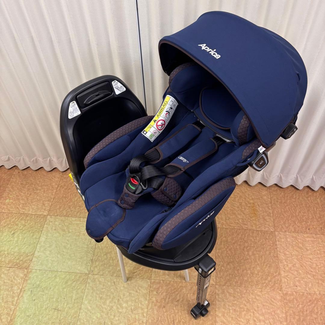 クリーニング済　アップリカ　フラディア　グロウ　ISOFIX　360°セーフティ