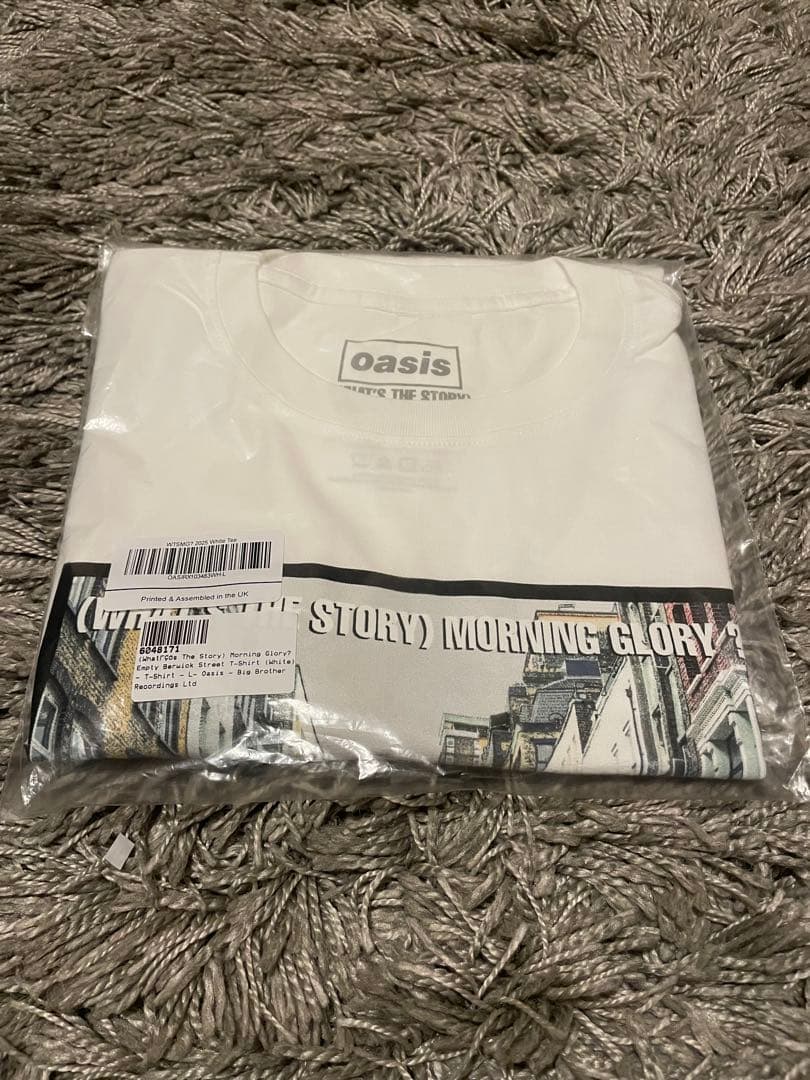 UK限定◆ oasis Morning Glory オフィシャルTシャツ　L