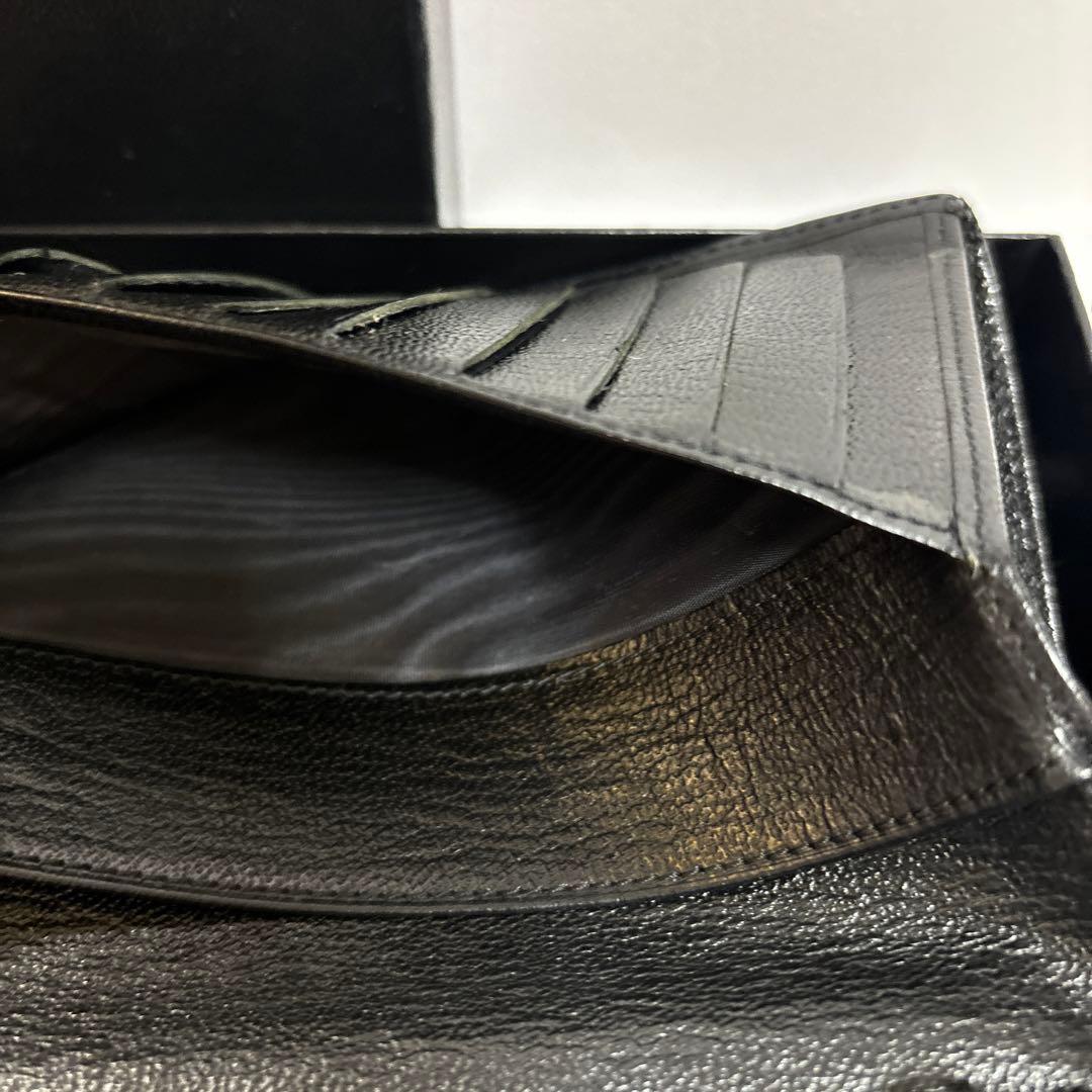 最終値下げ！正規品✳︎ CHANEL 二つ折り財布 黒 レザー ☑︎即日発送☑︎