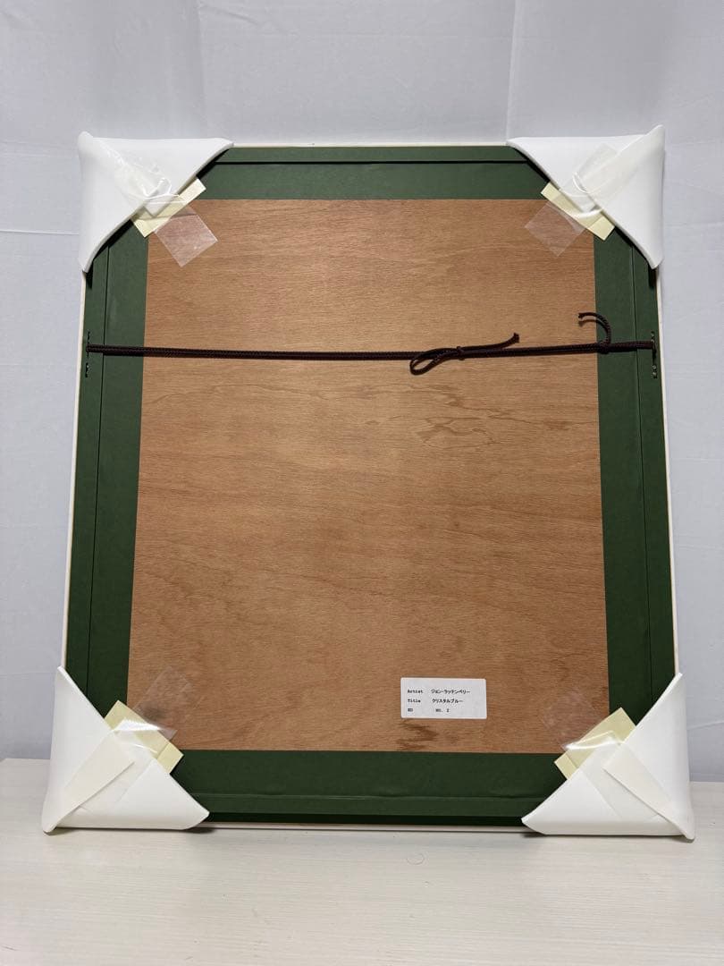 ジョン・ラッテンベリー　クリスタルブルー　シルクスクリーン