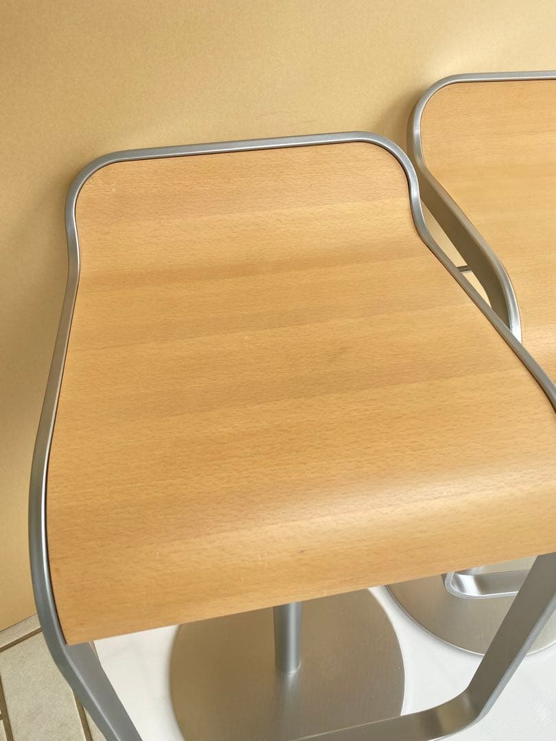 ラパルマ　LEM ２脚セット　昇降式 ハイスツール カウンターチェア