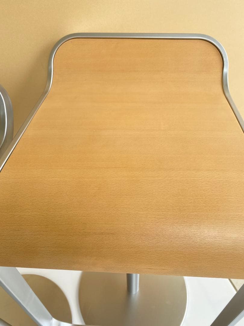 ラパルマ　LEM ２脚セット　昇降式 ハイスツール カウンターチェア