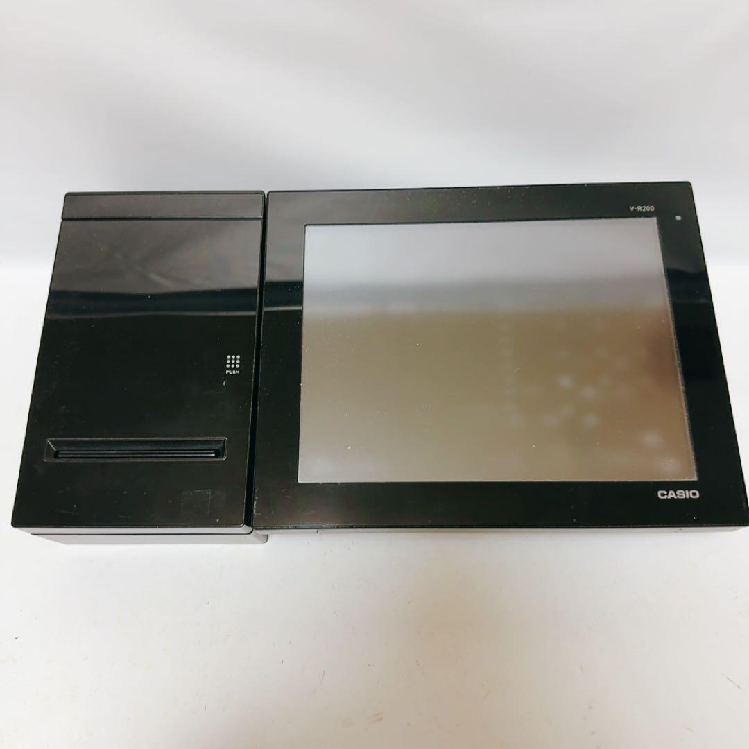 中古】カシオ製高機能レジV-R200本体 タッチパネルレジ POS