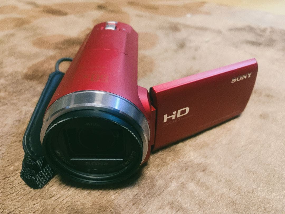 ソニー SONY HDR-CX680 R レッド デジタルビデオカメラ - メルカリ
