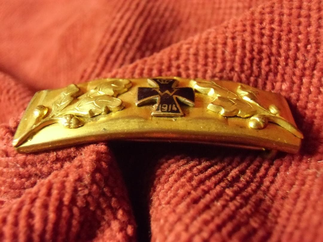 Ｗ帝政ドイツ軍/プロイセン王国＊１９１４鉄十字勲章＊ブローチ（実物）