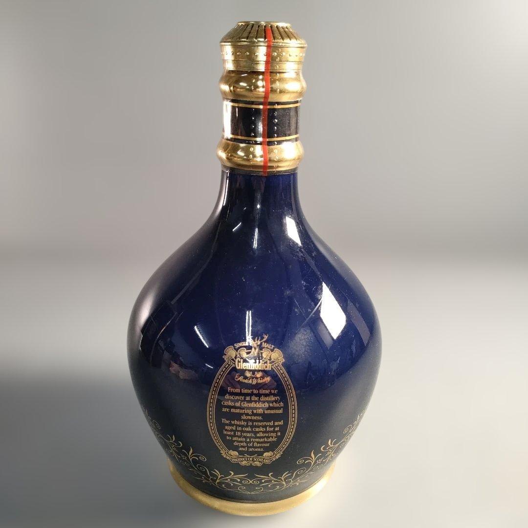 A1347-6/グレンフィディック18年/ブルー陶器ボトル/スコッチウイスキー