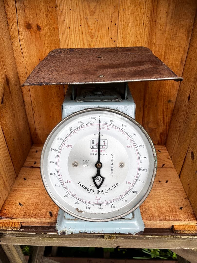 11キロ測り はかり 昭和レトロ