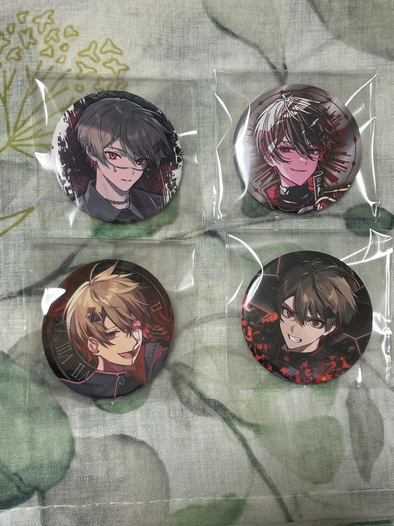 シクフォニ 暇72 キャラクター缶バッジセット 4個 - メルカリ