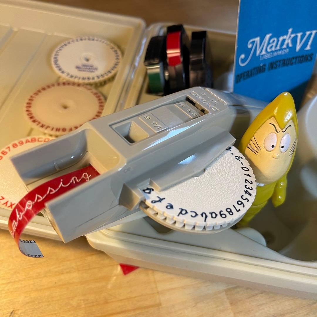 □製品保証□ 【文字が繋がる筆記体】ダイモ M-6 DYMO 縦書追加