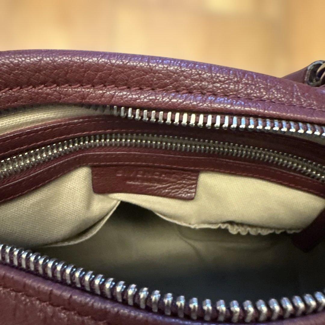 AkOさま　GIVENCHY ハンドバッグ ショルダー パンドラ ボルドー