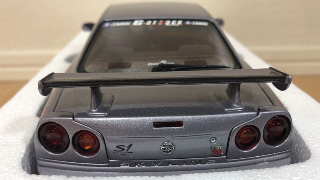 1/18 オートアート ニスモ スカイライン GT-R Sチューン(R34)