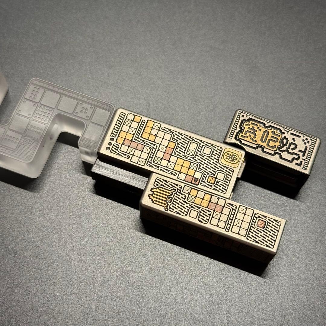 「正規品」YOLOstudio NO FIRE Ti製 限定絶版フィジェットトイ