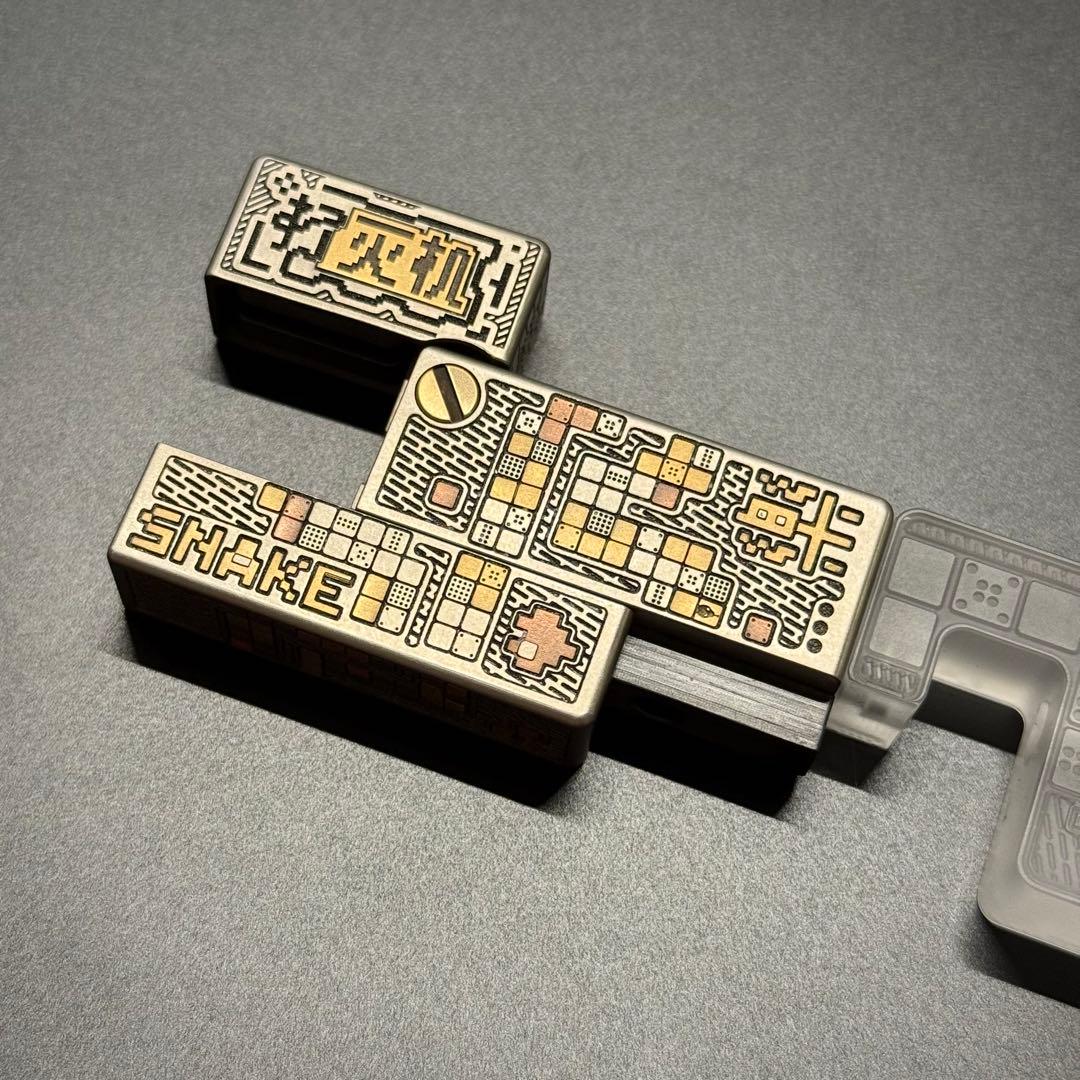 「正規品」YOLOstudio NO FIRE Ti製 限定絶版フィジェットトイ