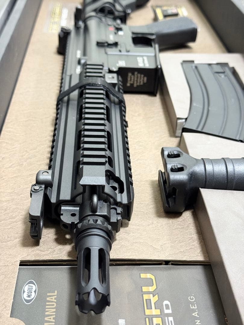 東京マルイ次世代DEVGRU HK-416D ブラックセット売サバゲー引退出品