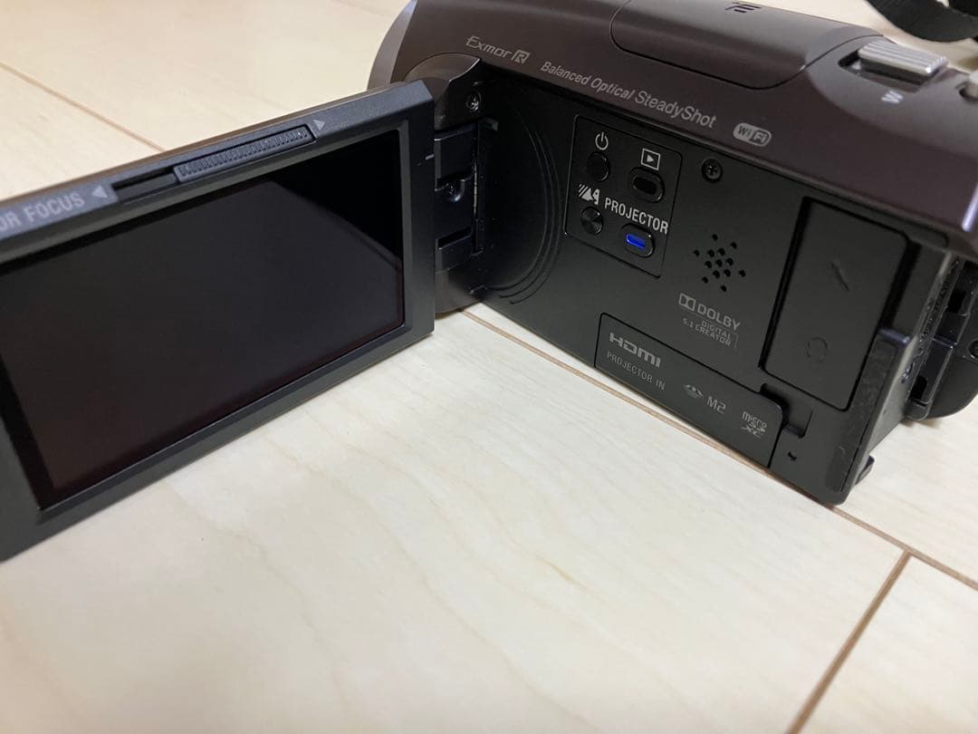 SONY デジタルHDビデオカメラレコーダーHDR-PJ670 説明書あり