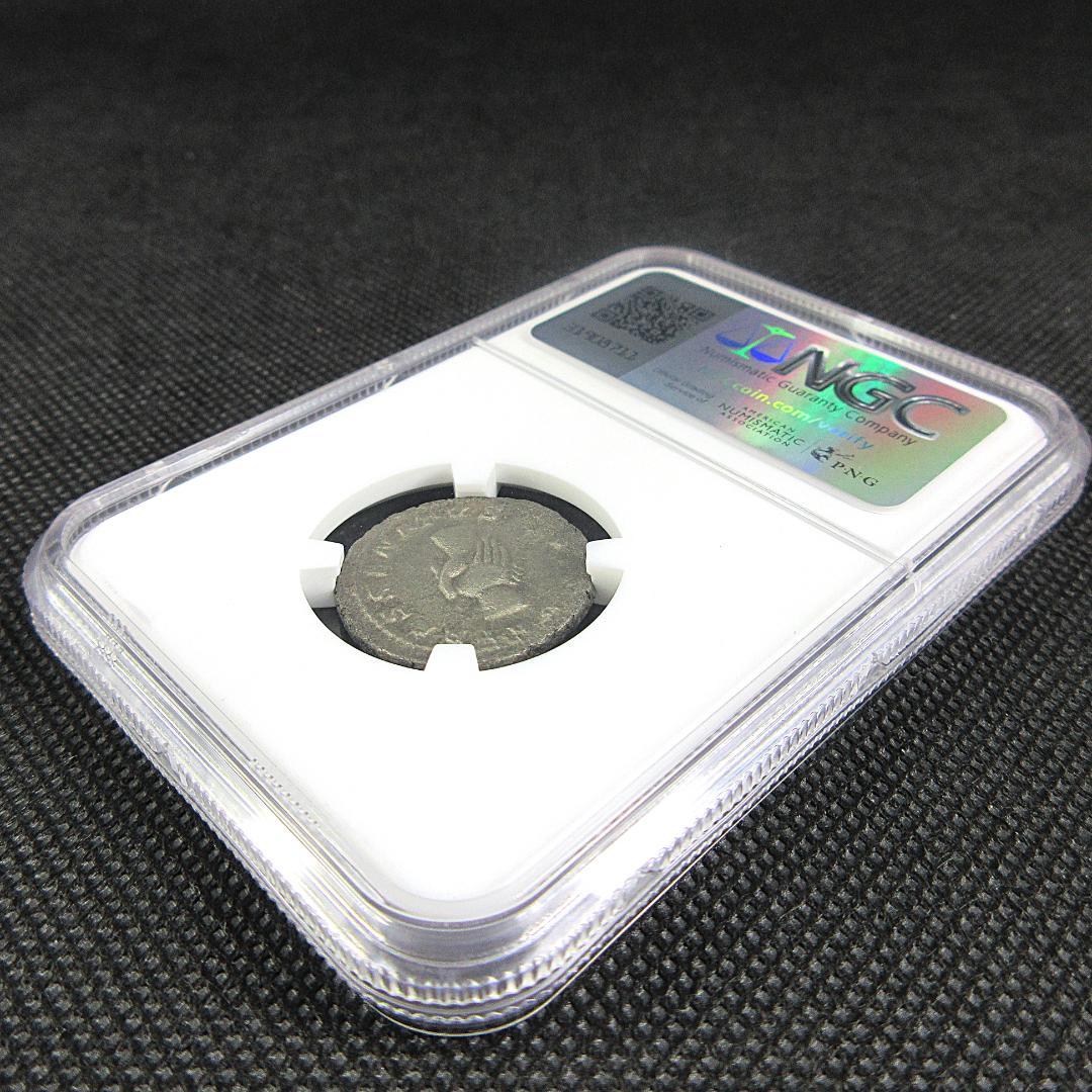 古代ローマ プピエヌス ダブルデナリウス 銀貨 NGC アンティーク 