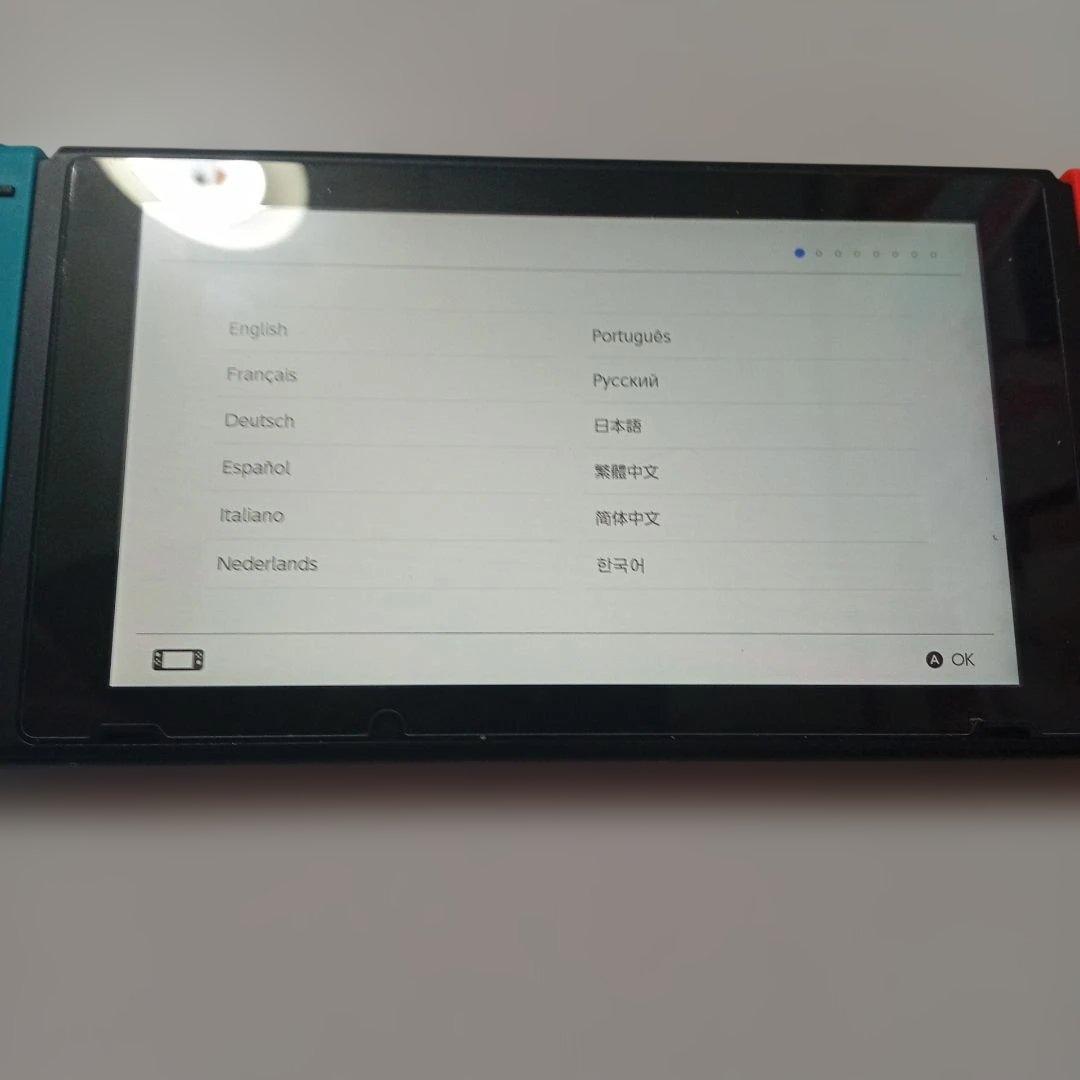 プロコン付き Nintendo Switch 本体 青/赤