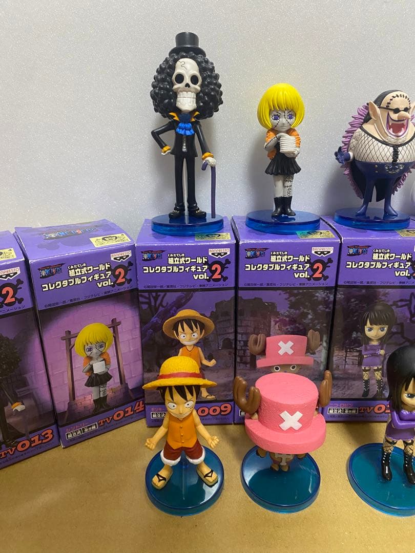 ONE PIECE ワールドコレクタブルフィギュア 全8種 ワンピース ワールド