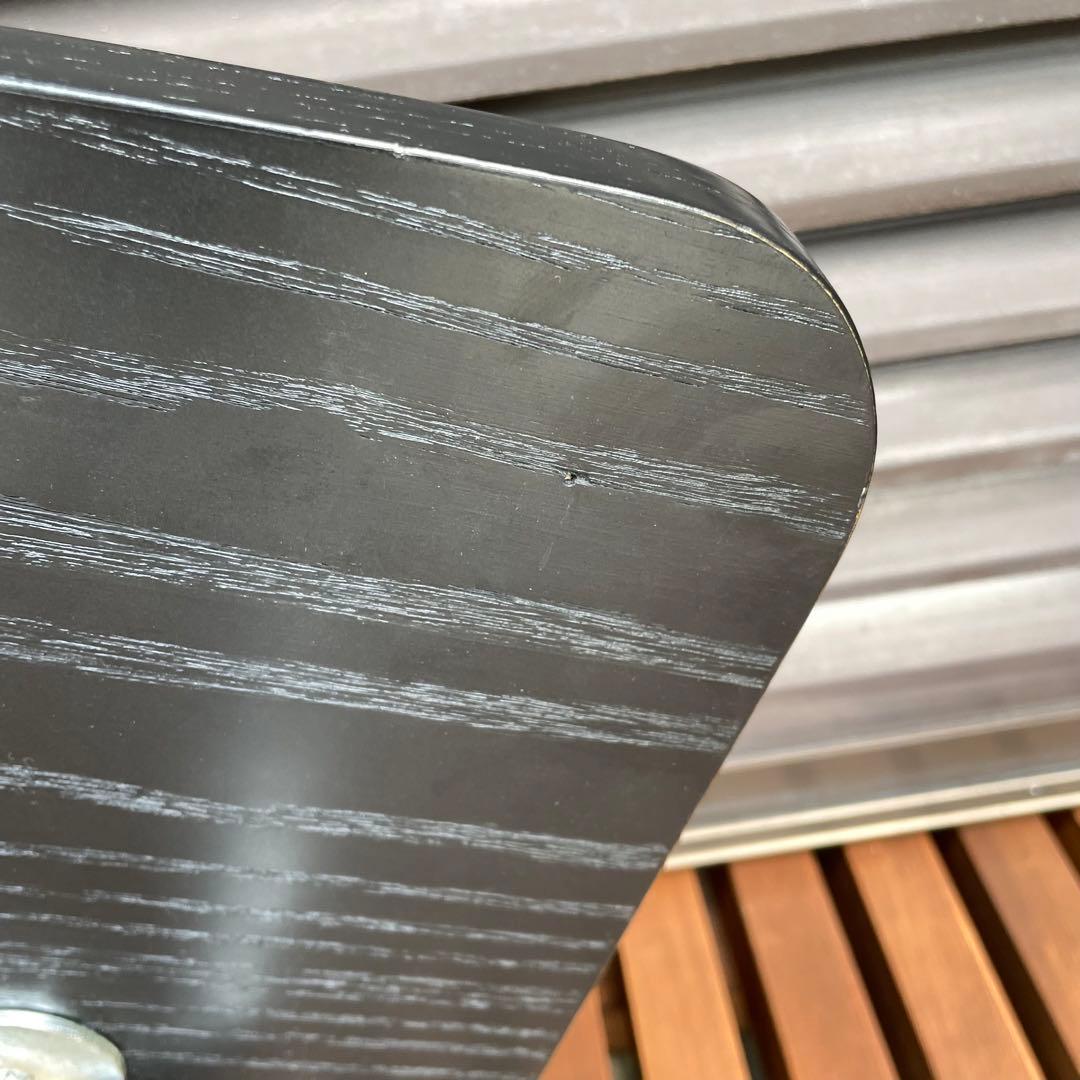 テクタK24 サイドテーブル黒アクタスネジなしジャンク