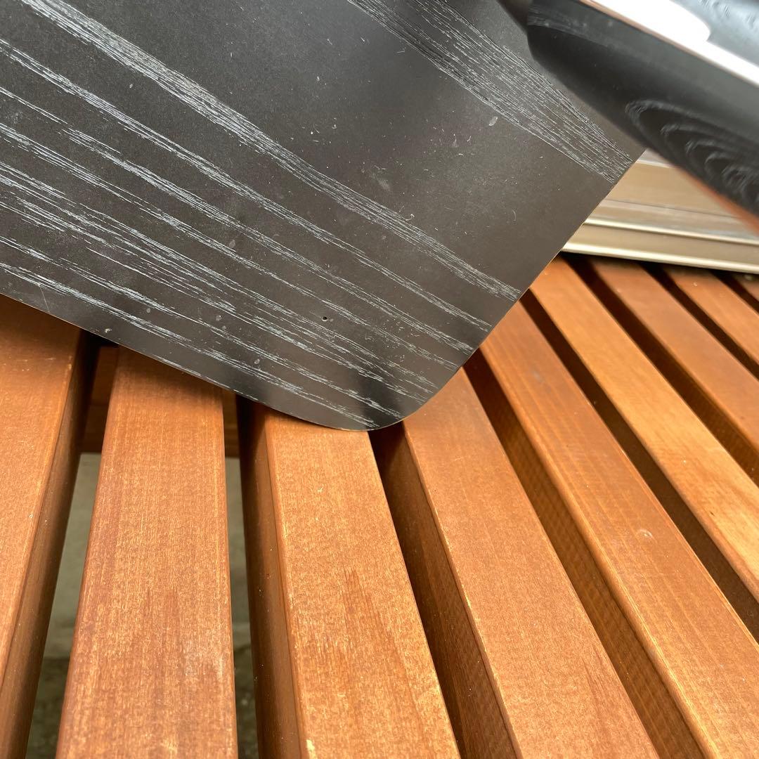 テクタK24 サイドテーブル黒アクタスネジなしジャンク