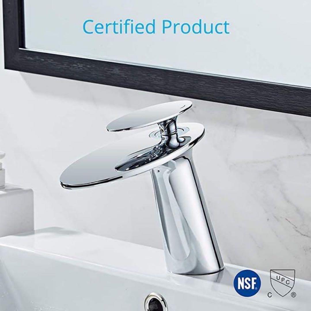 Wovier 蛇口 ウォーターフォール 真鍮 シングルハンドル 水栓 滝