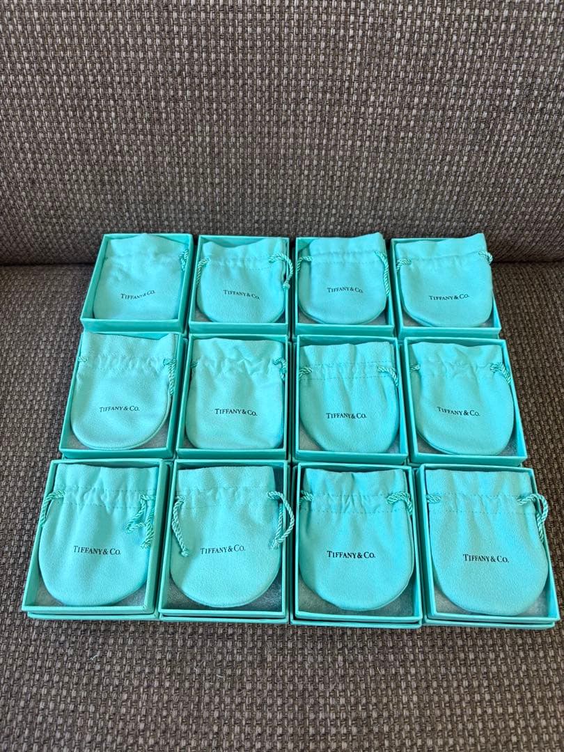 旧型 中古品ティファニー空箱 巾着袋12セット - メルカリ