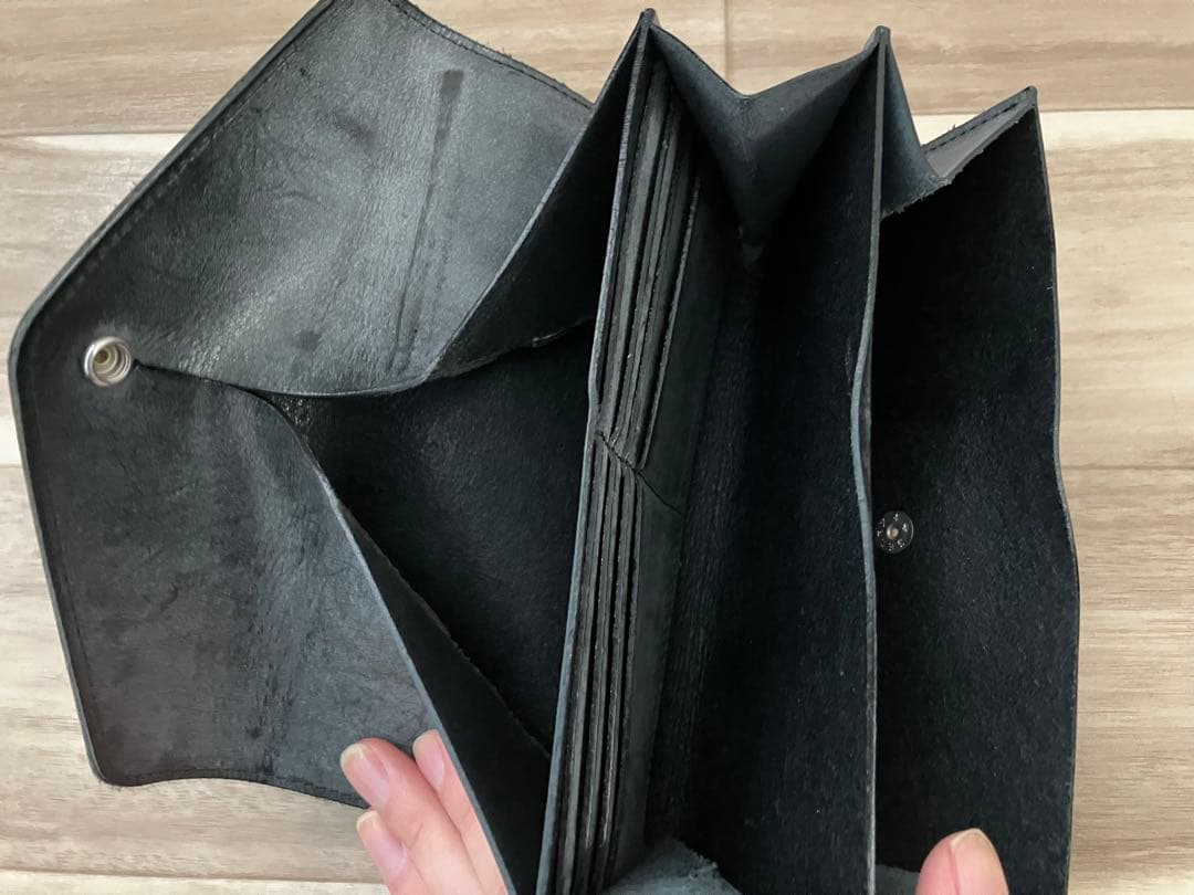 Hender Scheme ヘンダースキーマ long wallet 長財布 黒