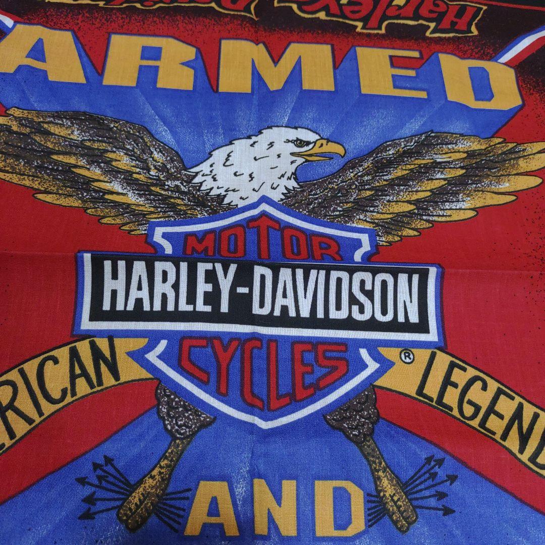 90s USA製 HARLEY-DAVIDSON キムタク私物同品 バンダナ
